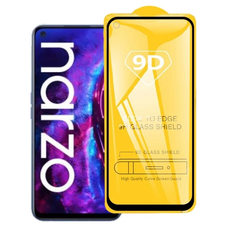 9D Tempered Glass for Realme