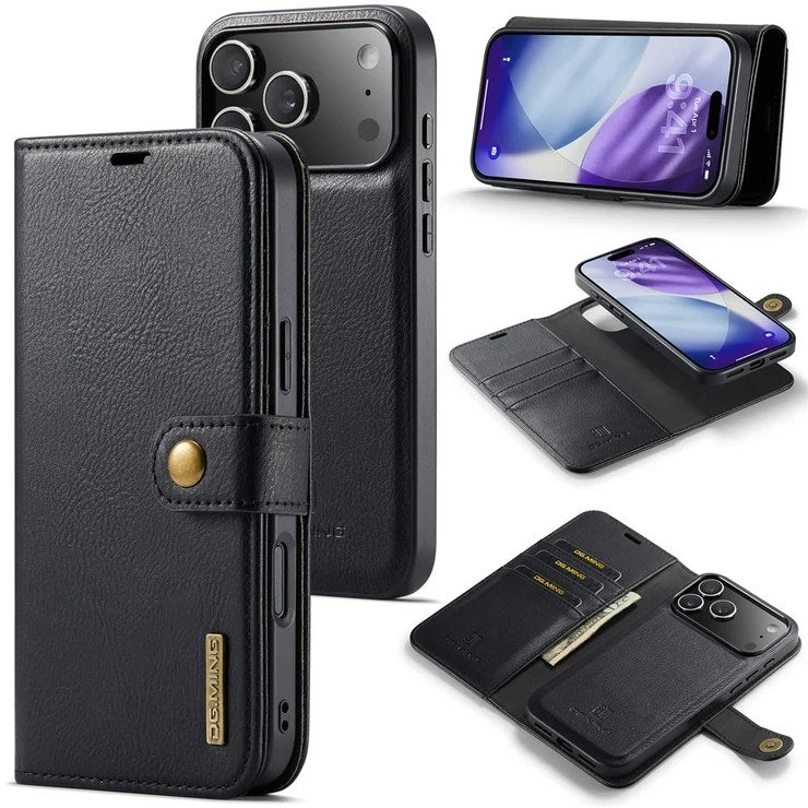 Leather Wallet Flip Cover for iPhone