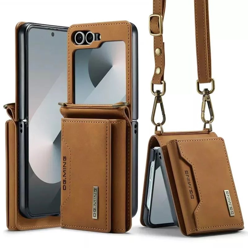 Leather Wallet Flip Cover for Samsung