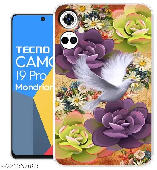 Printed Designer Cover for Tecno
