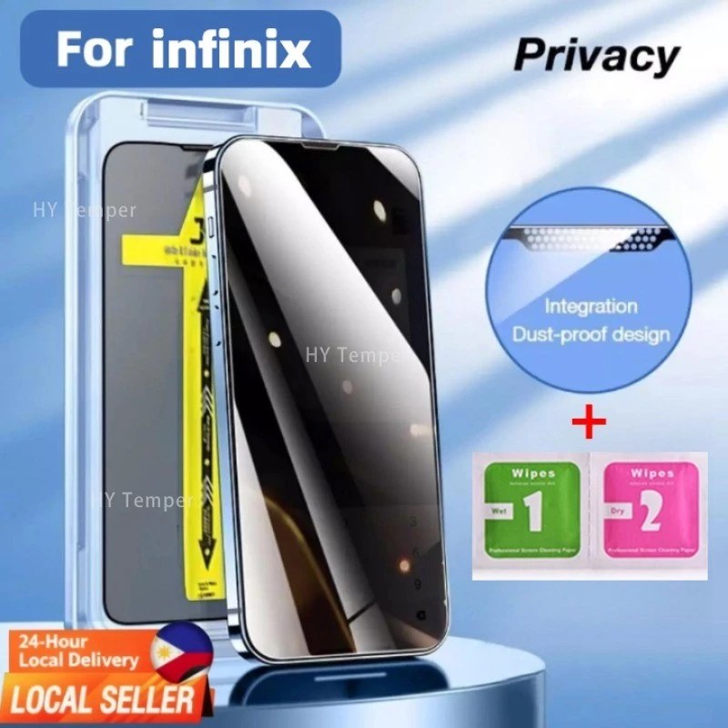 Privacy Tempered Glass for Infinix