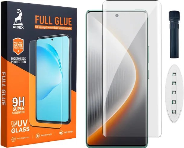 UV Glue Tempered Glass for Tecno